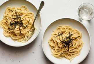 Five-Ingredient Creamy Miso Pasta