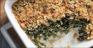 Swiss Chard and Kale Gratin