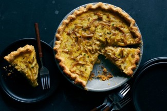 Vertamae Smart-Grosvenor’s Onion Pie