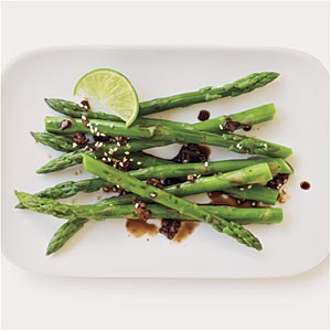 Sesame-Ginger Asparagus