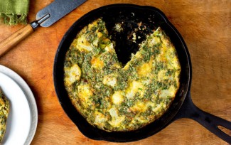 Tunisian Style Baked Cauliflower Frittata