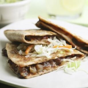 Recipe Photo: Barbecue Portobello Quesadillas