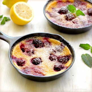 Blackberry Clafoutis