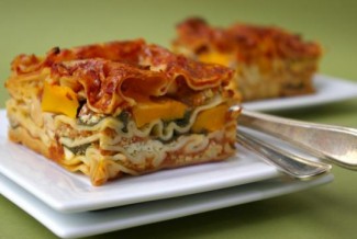 Recipe Photo: Butternut-Spinach Lasagna