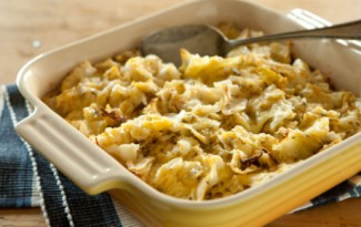 Recipe Photo: Cabbage and Cheddar Gratin