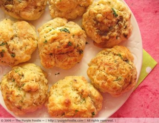 Recipe Photo: Cheddar Cheese Biscuits