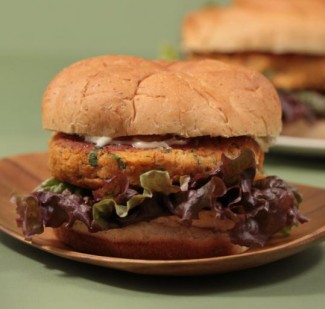 Recipe Photo: Chickpea Burgers