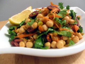 Chickpea-Carrot Salad