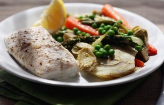 Recipe Photo: Cod Primavera