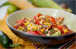 Pan-Roasted Corn and Tomato Salad Recipe Photo: Pan-Roasted Corn and Tomato Salad