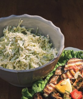 Recipe Photo: Creamy Cilantro-Lime Slaw