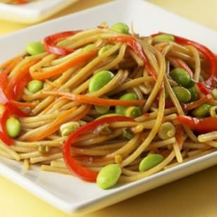 Recipe Photo: Edamame Lo Mein