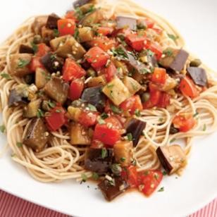 Eggplant Pomodoro Pasta