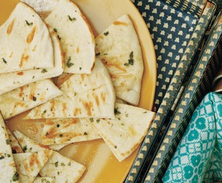 Recipe Photo: Garlic-Oregano Grilled Pita Bread