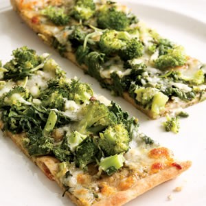 Recipe Photo: Green Pizza