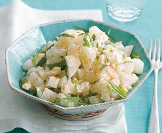 Recipe Photo: Jicama Salad with Lime Juice and Fresh Mint