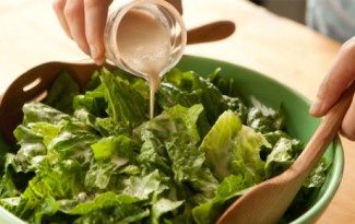 Low-Fat Creamy "Caesar" Dressing Recipe Photo: Low-Fat Creamy "Caesar" Dressing