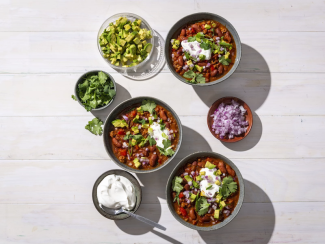 Weeknight Meaty Vegetarian Chili