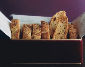 Recipe Photo: Parmesan Black-Pepper Biscotti