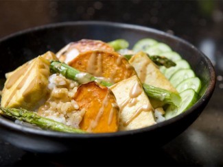 Rice Bowl with Grilled Tofu