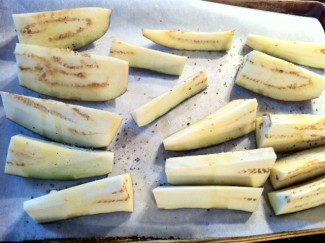 Recipe Photo: Roasted Eggplant with Lemon and Olive Oil