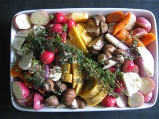 Recipe Photo: Roasted Fall Vegetables