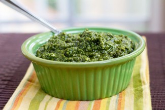 Spinach-Basil Pesto