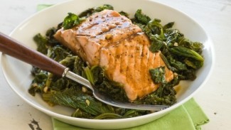 Steamed Salmon Fillets