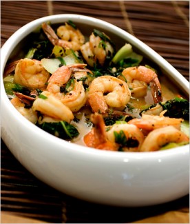 Stir-Fried Shrimp with Black Beans