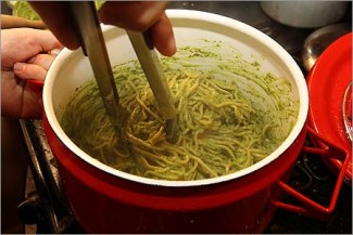 Recipe Photo: Swiss Chard Pesto