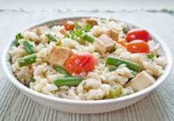 Recipe Photo: Tofu Rice Salad