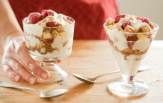 Recipe Photo: Vanilla Berry Yogurt Parfaits