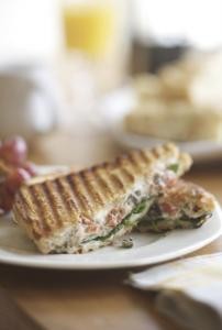 Recipe Photo: Vegetable and Goat Cheese Panini