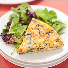 Recipe Photo: White Bean and Vegetable Frittata