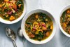 Citrusy Lentil and Sweet Potato Soup