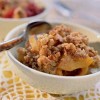 Recipe Photo: Apple-Raspberry Crisp