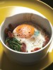 Recipe Photo: Baked Eggs with Bacon and Spinach