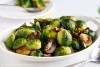 Brussels Sprouts with Mushrooms