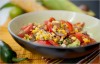 Recipe Photo: Pan-Roasted Corn and Tomato Salad