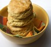 Recipe Photo: Instant Food-Processor Cornmeal Biscuits