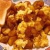 Recipe Photo: Spicy Potatoes and Scrambled Eggs