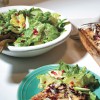 Recipe Photo: Escarole and Butter Lettuce Salad with Pomegranate Seeds and Hazel