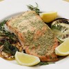 Recipe Photo: Grilled Salmon with Mustard & Herbs