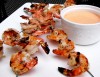 Grilled Shrimp in Roasted Red Pepper Vinaigrette