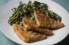 Miso-Mustard-Glazed Tempeh With Collard Greens