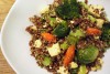 Quinoa with Carrots and Bok Choy