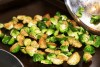 Roasted Brussels Sprouts with Apples and Pine Nuts